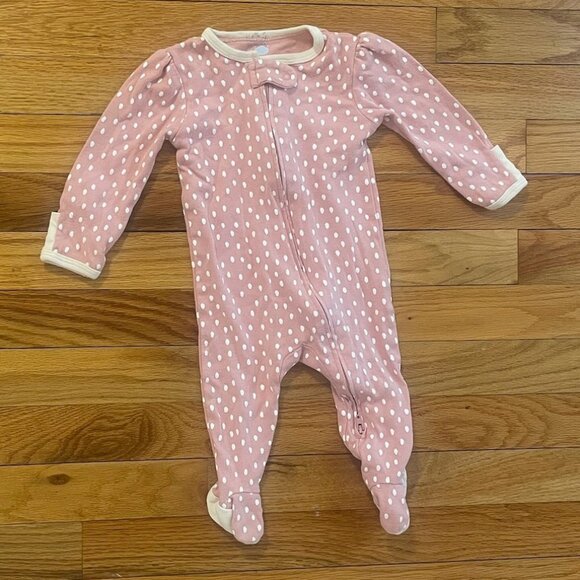Girls 6 Month Footie Pajamas 7-Piece Lot - Picture 10 of 15